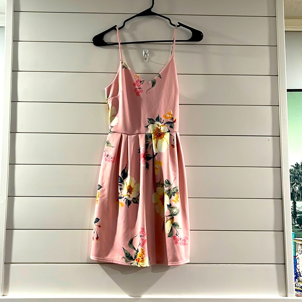 Floral Pink Dress
